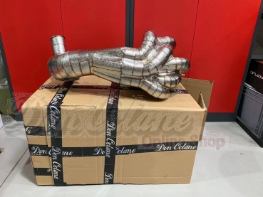 Preview: Thermoisolierung für Hosenrohre und Krümmer